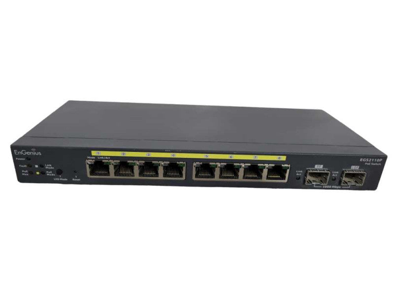 EnGenius EGS2110P 8-Port Gigabit PoE Smart Switch !