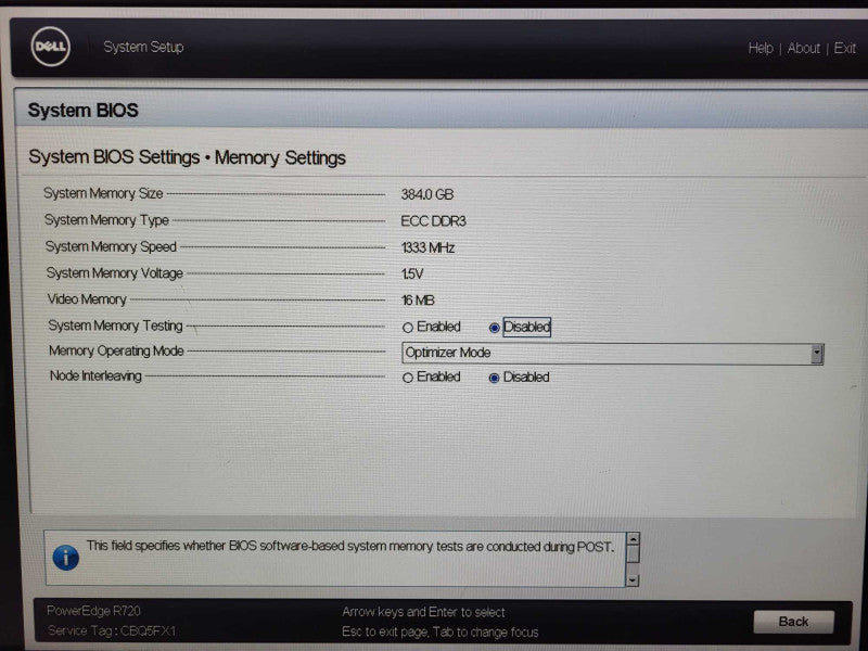 Dell PE R720 2x E5-2650 0 @ 2GHz 384GB ECC DDR3 H710 Mini 2x 750W PSU 2.5\\" $