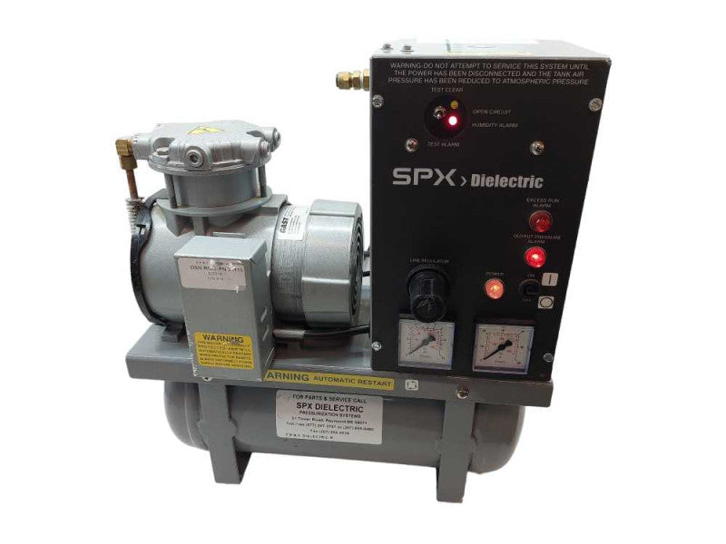 SPX Dielectric Model: 200C Compressor Dehydrator PN: 46435 Voltage115 VAC PH1 =