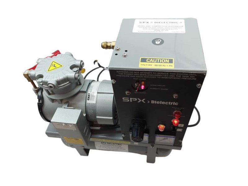 SPX Dielectric Model: 200C Compressor Dehydrator PN: 46435 Voltage115 VAC PH1 =