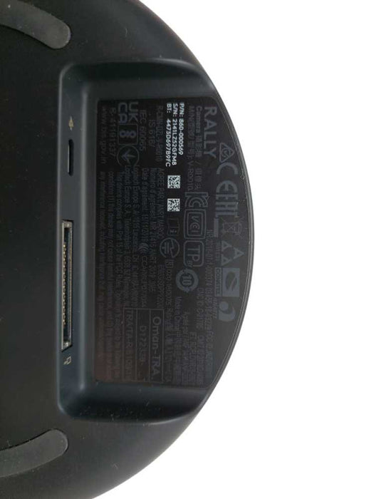 Logi Logitech Rally Camera Model: V-R0010 Pn: 860-000569 =