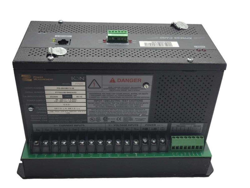 POWER MEASUREMENT ION 7700 POWER SUPPLY CHARGER, READ _