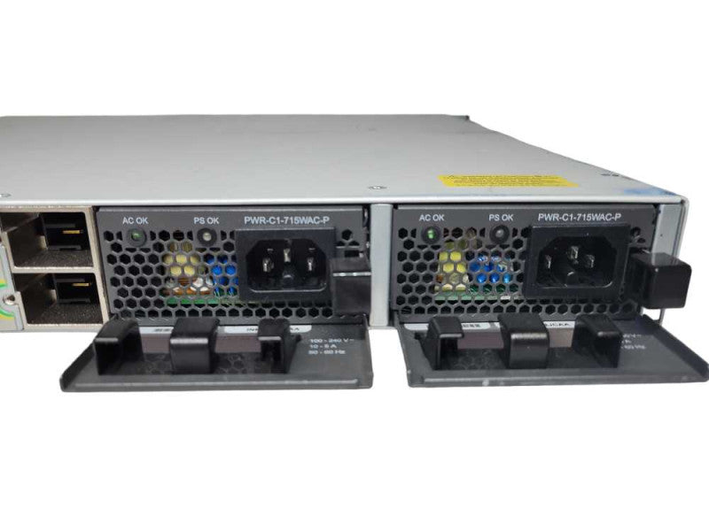 Cisco Catalyst C9300-48P-E 48-Port Gb PoE+ L3 Managed Switch 2x PSU %