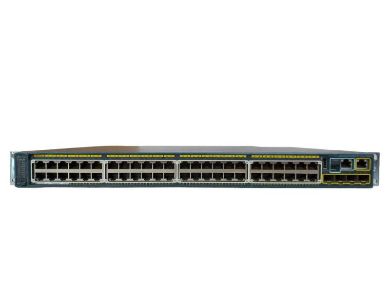 Cisco 2960-S WS-C2960S-48FPS-L 48-Port PoE+ Managed Gigabit Switch