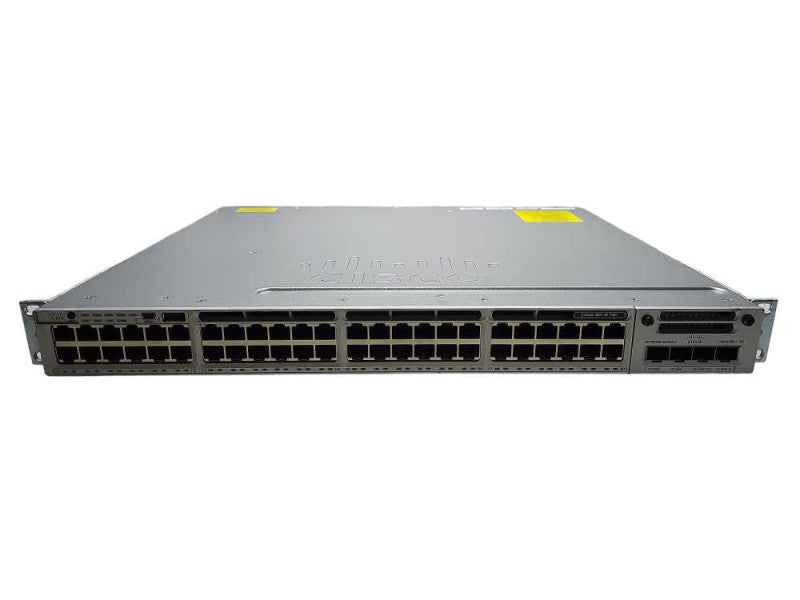 Cisco WS-C3850-48P-S Gigabit PoE Switch w/ C3850-NM-2-10G 2x 715W PSU $