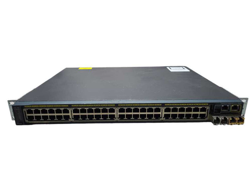 Cisco WS-C2960S-48FPS-L V03 48-Port PoE+ Managed Gig Switch $