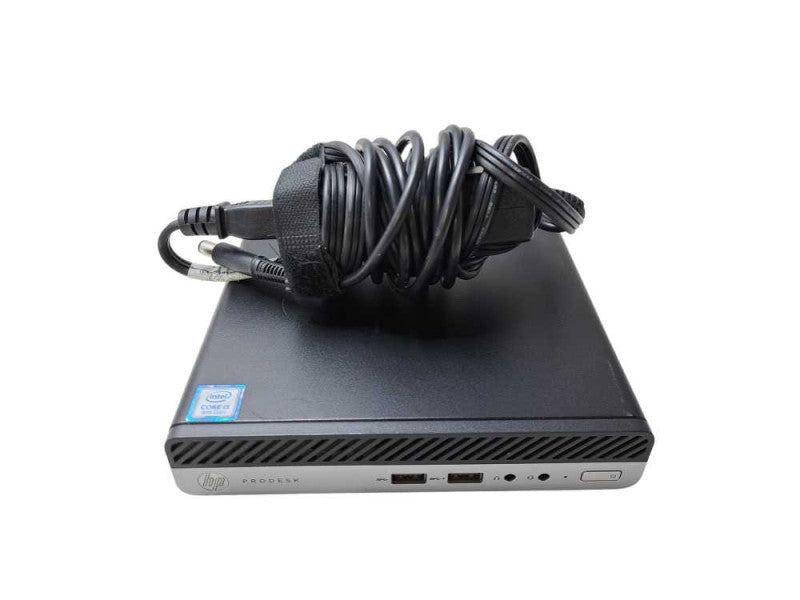 HP ProDesk 400 G5 USFF | i5-9500T @ 2.20GHz 8GB DDR4 256GB NVMe + PWR )