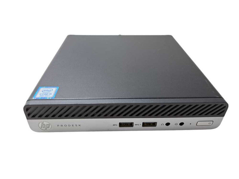 HP ProDesk 400 G5 USFF | i5-9500T @ 2.20GHz 8GB DDR4 256GB NVMe + PWR )