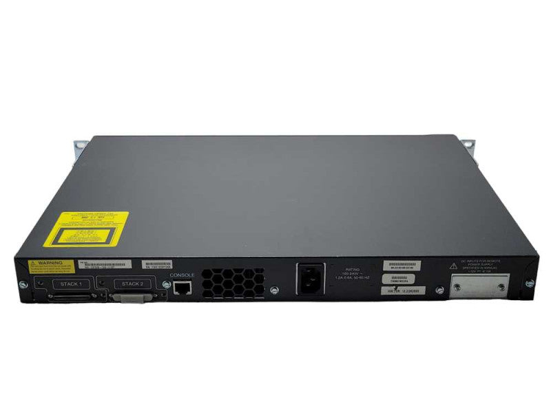 Cisco WS-C3750G-12S-E 12-Port SFP Gigabit Network Switch _