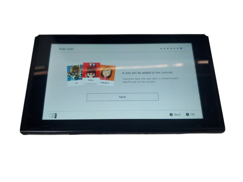 Nintendo Switch (Console Only) HAC-001 Q|