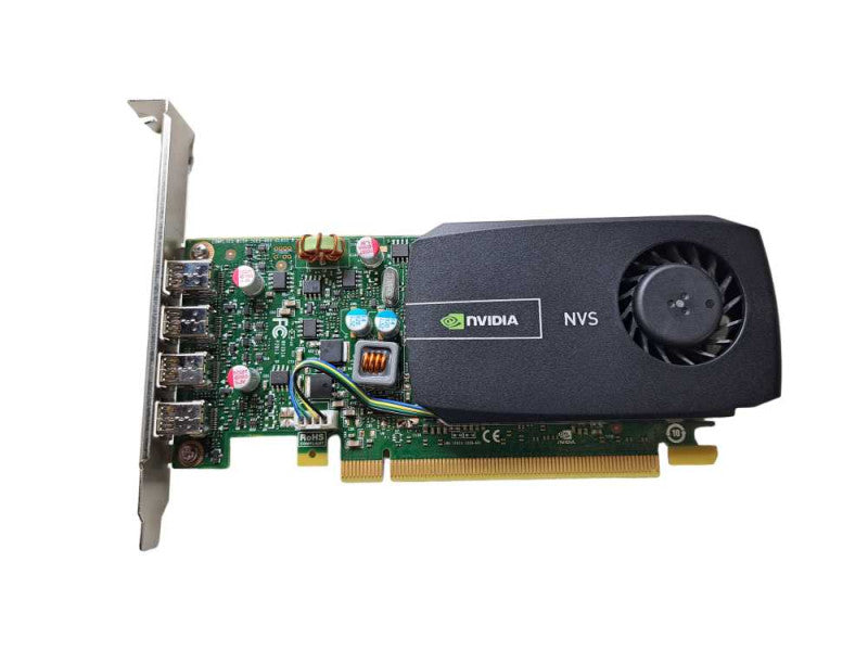 Nvidia NVS 510 | 2GB GDDR3 Graphics Card | 4x Mini DisplayPort | High Profile )