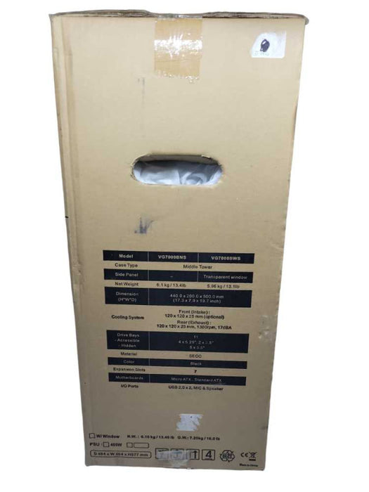 Thermaltake SopranoRS 101 VG7000BWS Black TX Mid Tower Computer Case Q%