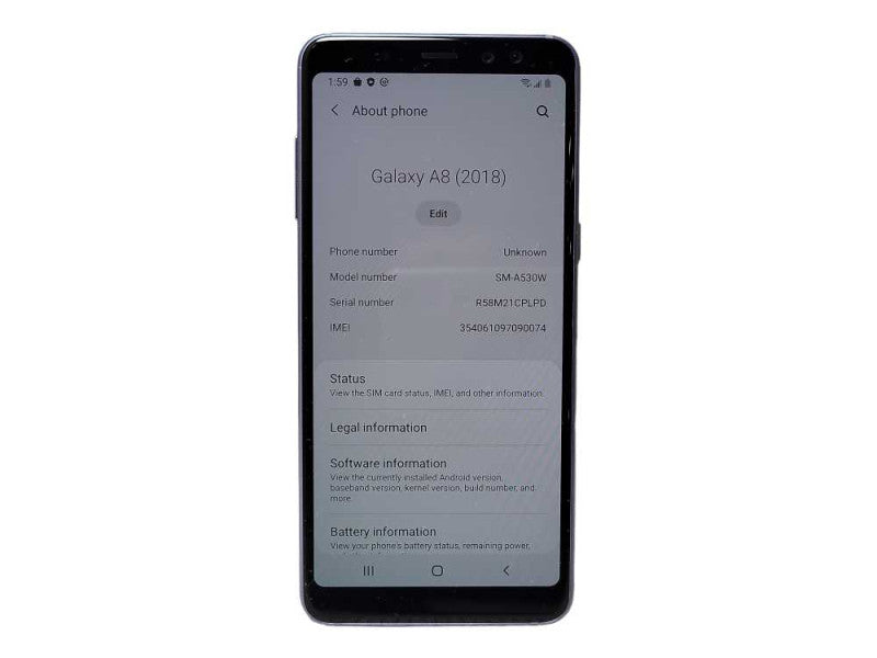 Samsung Galaxy A8 32GB (SM-A530W) - READ Q$