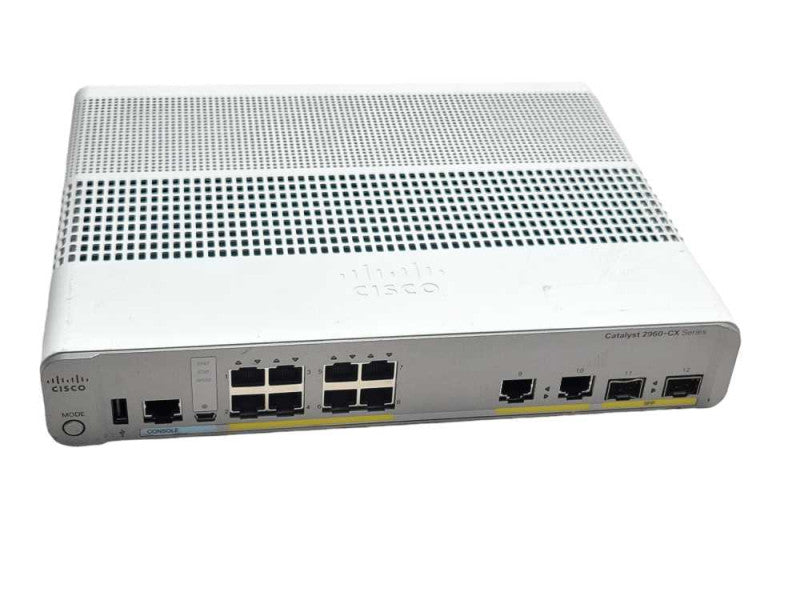 Cisco WS-C2960CX-8TC-L 8-Port Gigabit Managed switch, SEE Q_