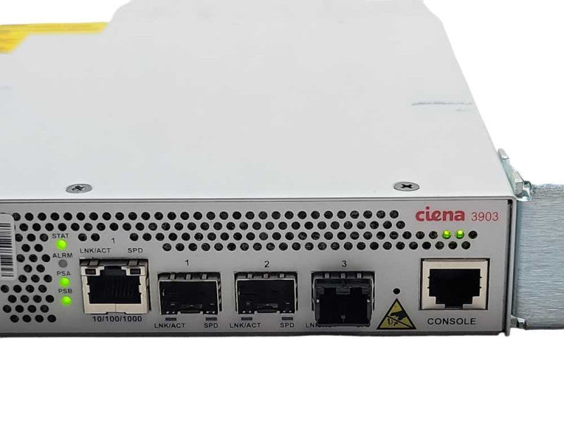 Ciena 3903 Ethernet Service Delivery Switch 170-3903-900 2x PSU, READ _