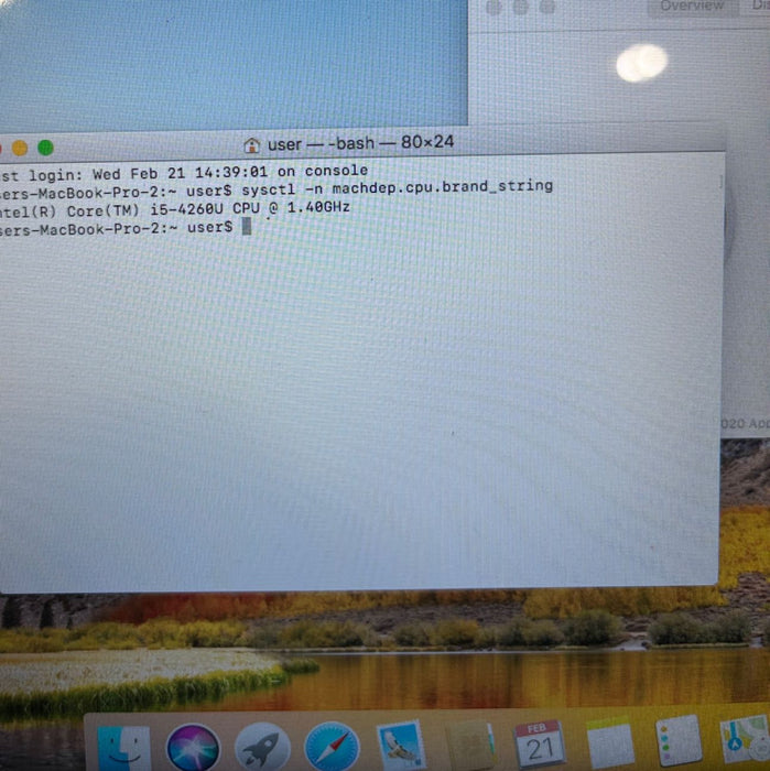 Apple MacBook Air 11\\" Early 2014 Intel Core i5-4260U 4GB RAM 128GB SSD