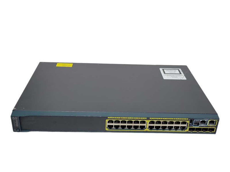 Cisco WS-C2960S-24TS-L 24 Port 10/100/1000 Gigabit Switch  Q_