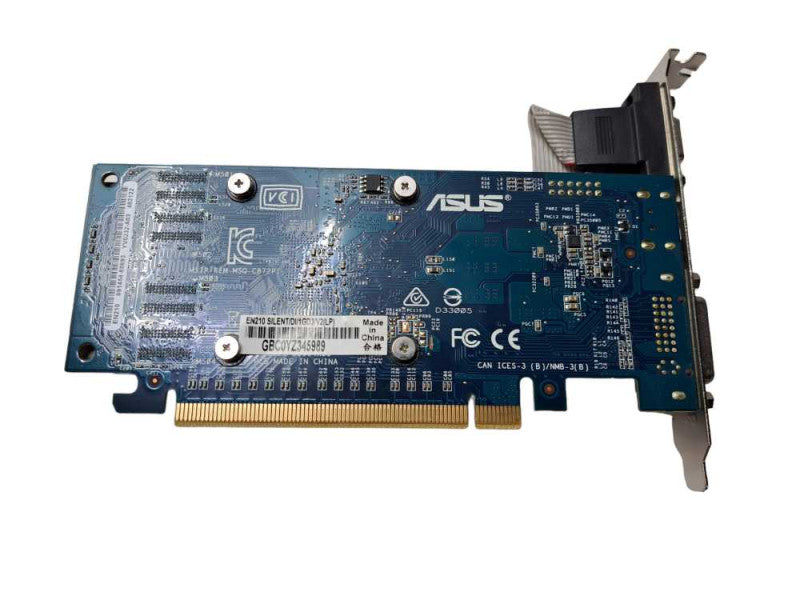 ASUS NVIDIA GeForce 210 (EN210) 1GB DDR3 PCIe Silent Video Card )