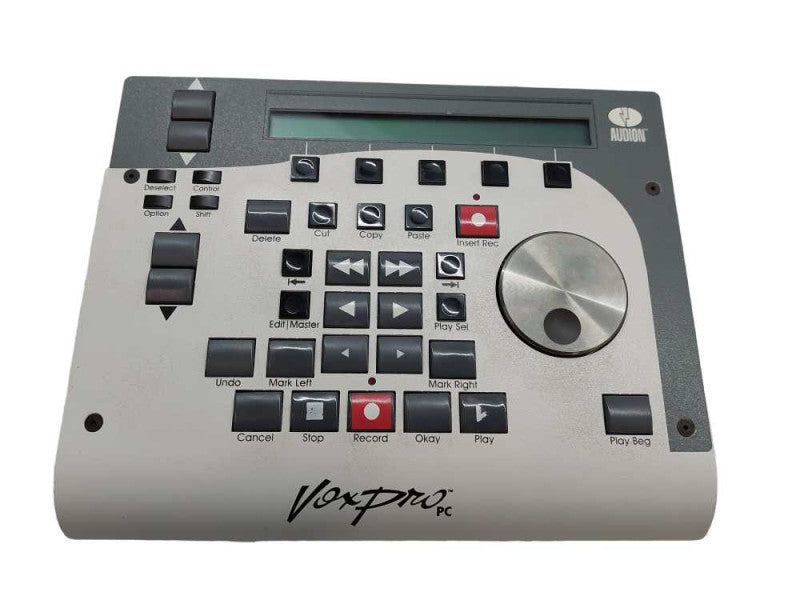 Vox Pro PC Version 2.02 Audio Editing  Q=