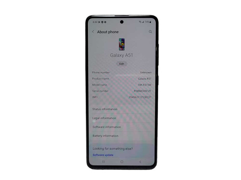 Samsung Galaxy A51 64GB (SM-A515W) - READ $