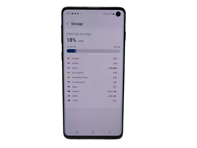 Samsung Galaxy S10 128GB (SM-G973W) - READ  $