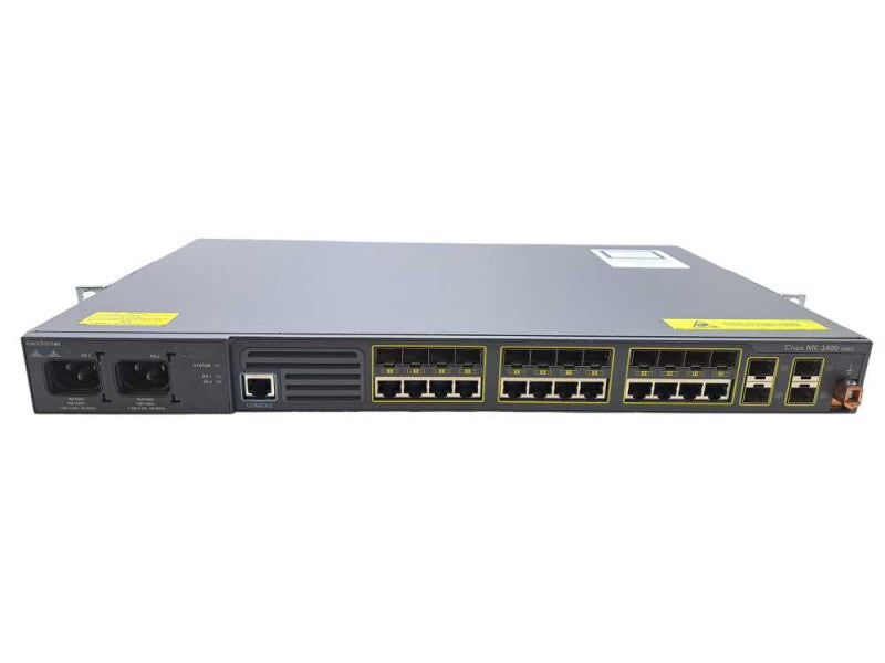 Cisco ME-3400G-12CS-A 12 Port Ethernet Access Switch | Factory Reset )