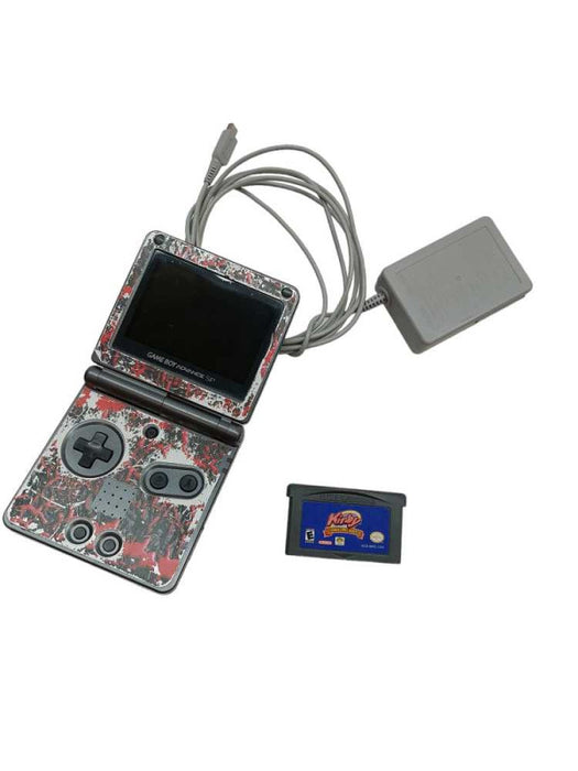 Nintendo OEM Gameboy Advance SP with Kirby & The Amazing Mirror Game-AGB-002 =
