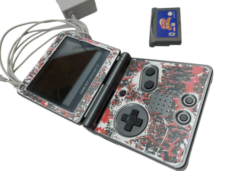 Nintendo OEM Gameboy Advance SP with Kirby & The Amazing Mirror Game-AGB-002 =