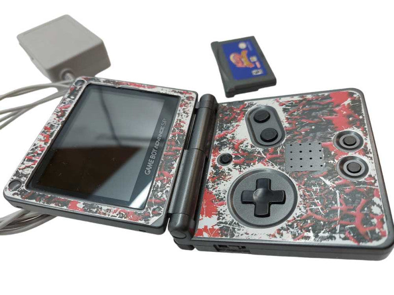 Nintendo OEM Gameboy Advance SP with Kirby & The Amazing Mirror Game-AGB-002 =