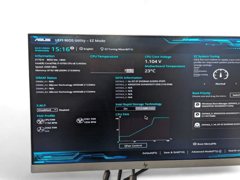 4U Custom Rack PC ASUS Z87-K Intel Core i5-4440 @3.10Ghz 8GB RAM plz READ -