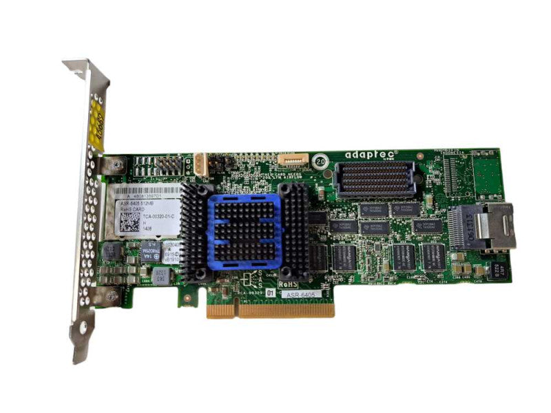 Adaptec ASR-6405 512MB RAID Controller Card PCIe x8 SAS 2.0 Raid Controller )