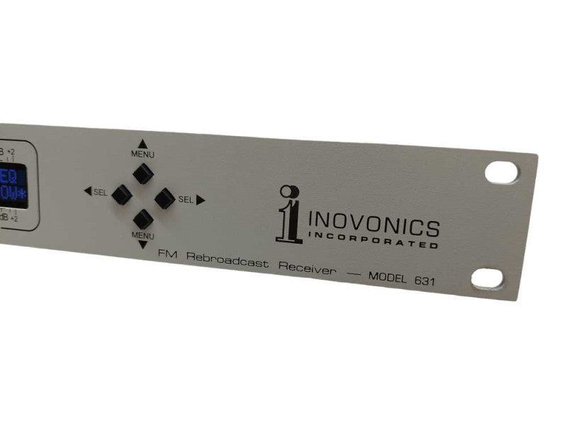 Inovonics Incorporated FM Rebroadcast Receiver Model: 631 =