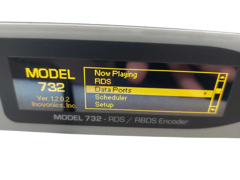 Inovonics Broadcast Model: 732 RDS/RBDS Encoder Version. 1.2.0.2 =