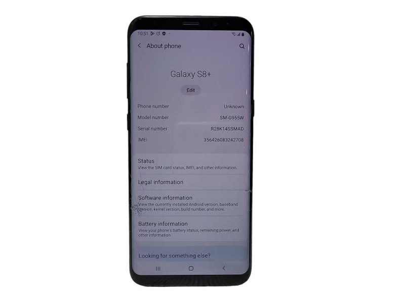 Samsung Galaxy S8+ 64GB SM-G955W READ $