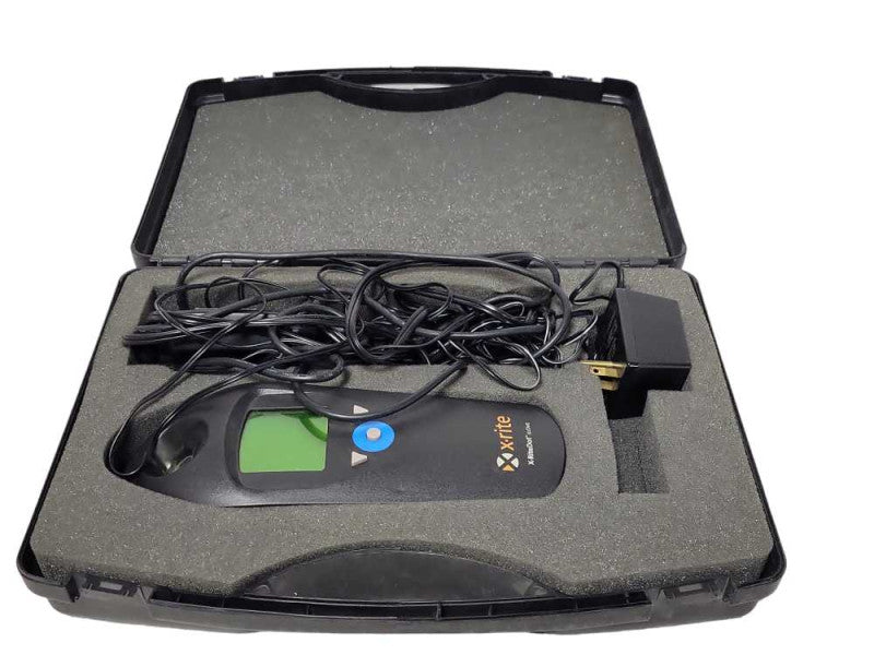 X-Rite Model Ctp15 Flexodot Dot Meter w/ Case and power adapter only, READ _
