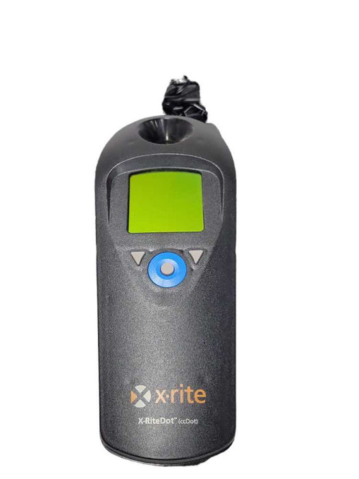 X-Rite Model Ctp15 Flexodot Dot Meter w/ Case and power adapter only, READ _