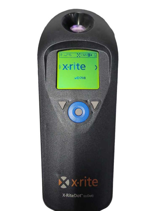 X-Rite Model Ctp15 Flexodot Dot Meter w/ Case and power adapter only, READ _