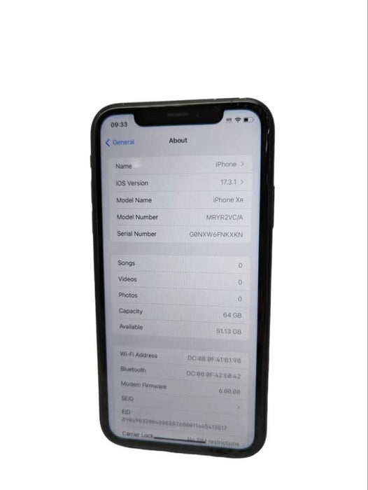 Apple iPhone Xr 64GB UNLOCKED -