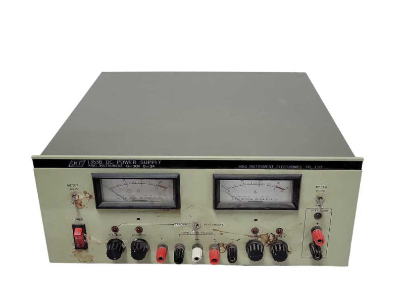 King 1353B DC Power Supply 0-30V 0-3Amp _