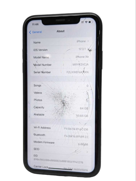Apple iPhone Xr 64GB Black UNLOCKED plz READ -