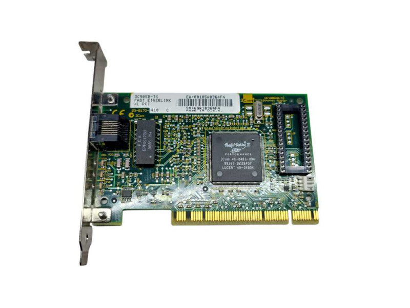 HP PCI ETHERNET ADAPTER 5064-6787 3C905B-TX FAST ETHERLINK XL 10/100 %