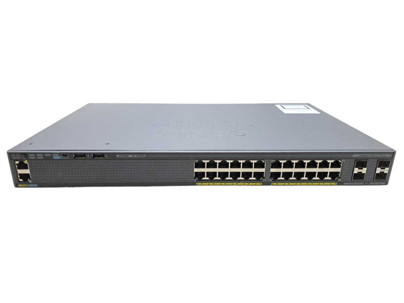 Cisco WS-C2960X-24TS-L V03 | 24-Port Gigabit 4x SFP LanBase Network Switch )