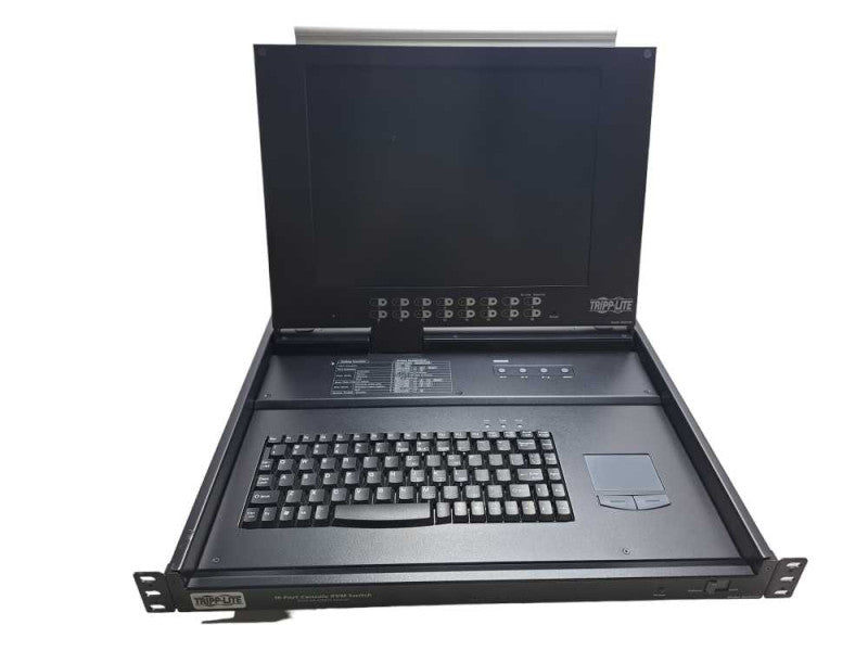 Tripp Lite B020-016 | 1U 16-Port Console KVM Switch | 17\\" LCD *READ* )