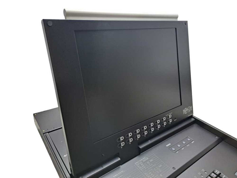 Tripp Lite B020-016 | 1U 16-Port Console KVM Switch | 17\\" LCD *READ* )