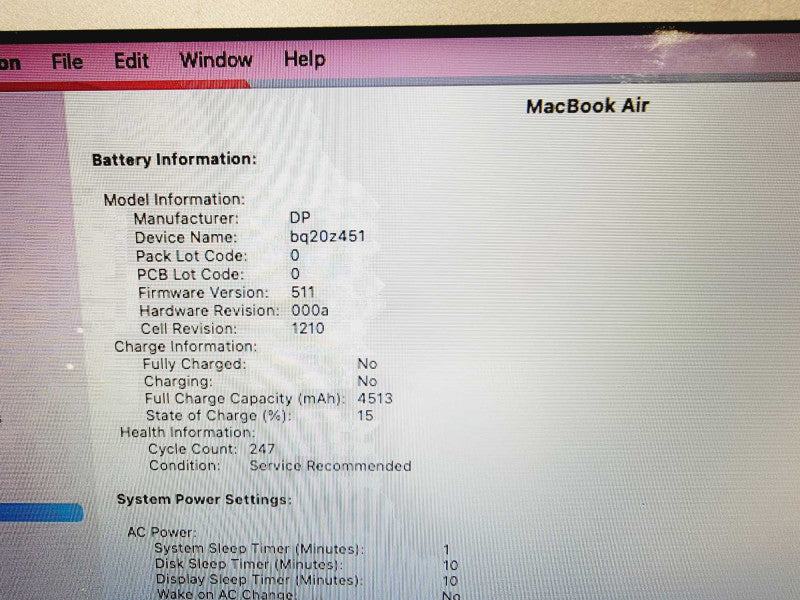 Apple Macbook Air 2017 13\\" Core i5-5350U @ 1.8GHz 8GB DDR3 500GB SSD (