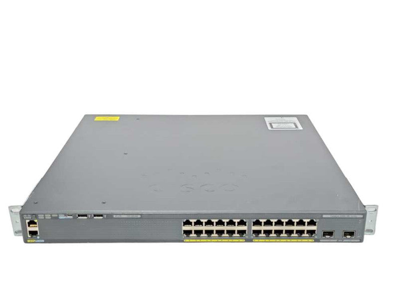 Cisco WS-C2960XR-24TD-I V04 24x Gigabit RJ45 + 2x 10GB SFP+, 2x PSU _