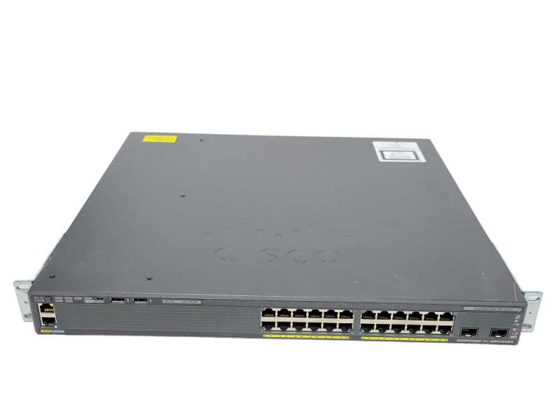 Cisco WS-C2960XR-24TD-I V04 24x Gigabit RJ45 + 2x 10GB SFP+, 2x PSU _