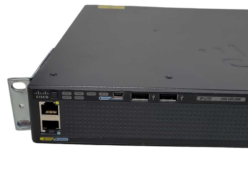 Cisco WS-C2960XR-24TD-I V04 24x Gigabit RJ45 + 2x 10GB SFP+, 2x PSU _