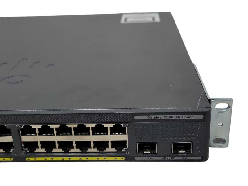 Cisco WS-C2960XR-24TD-I V04 24x Gigabit RJ45 + 2x 10GB SFP+, 2x PSU _