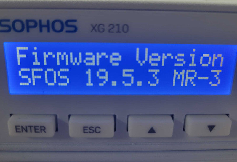 Sophos XG 210 Rev 3 Network Rackmount Security Firewall 8-Port Gigabyte Q_